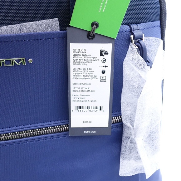 Tumi Bags New Tumi Voyageur Essential Backpack 397189486 Sky Navy